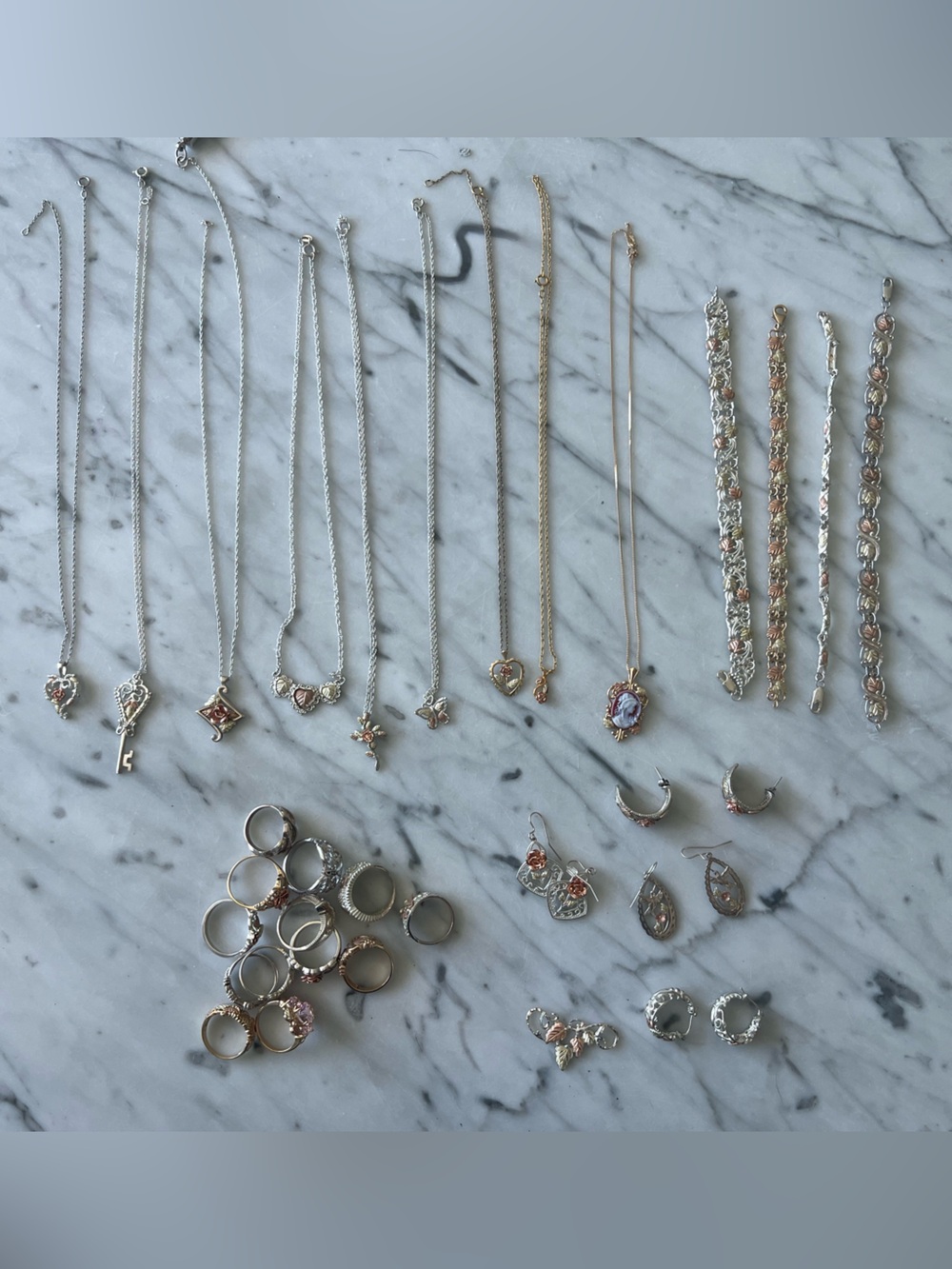 Black Hills Gold Jewelry (Lot of 29 pieces)- Free Shipping!